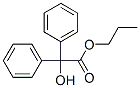 propyl diphenylglycolate 结构式