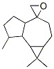 decahydro-1,1,7-trimethylspiro[4H-cycloprop[e]azulene-4,2'-oxirane] 结构式