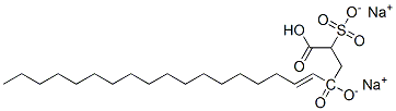 油醇磺基琥珀酸酯二钠 结构式