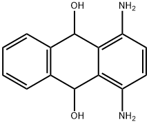 1,4-diamino-9,10-dihydroanthracene-9,10-diol 结构式