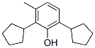 2,6-dicyclopentyl-m-cresol 结构式