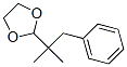 2-(1,1-dimethyl-2-phenylethyl)-1,3-dioxolane 结构式