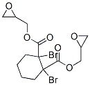 bis(2,3-epoxypropyl) dibromocyclohexane-1,2-dicarboxylate 结构式