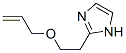 1H-Imidazole,  2-[2-(2-propen-1-yloxy)ethyl]- 结构式