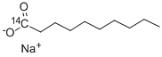 DECANOIC ACID-CARBOXY-14C SODIUM 结构式