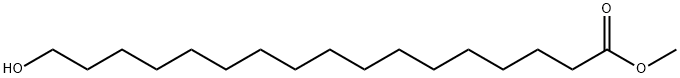 17-羟基十七烷酸甲酯 结构式