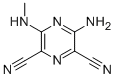 2,6-Pyrazinedicarbonitrile,3-amino-5-(methylamino)-(9CI) 结构式