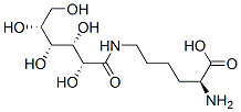 N6-D-葡萄糖酰基-L-赖氨酸 结构式