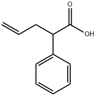 2-苯基戊-4-烯酸 结构式