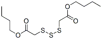 dibutyl 2,2'-trithiodiacetate 结构式
