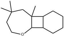 dodecahydro-4,4,5a-trimethylbenzo[3,4]cyclobuta[1,2-b]oxepin  结构式