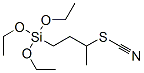 1-methyl-3-(triethoxysilyl)propyl thiocyanate 结构式