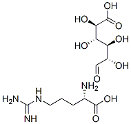 L-arginine mono-D-galacturonate 结构式