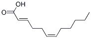 (2E,6Z)-dodeca-2,6-dienoic acid 结构式