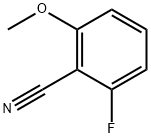 2-氟-6-甲氧基苯腈 结构式