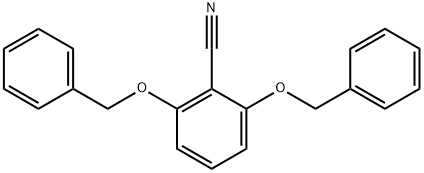 2,6-二苯甲氧基苯甲腈 结构式