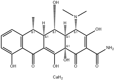 多西环素钙 结构式