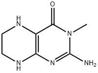 4(3H)-Pteridinone,2-amino-5,6,7,8-tetrahydro-3-methyl-(7CI,8CI,9CI) 结构式