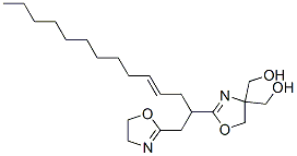 2,2'-[1-(2-dodecenyl)ethane-1,2-diyl]bis-2-oxazoline-4,4-dimethanol 结构式