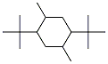 1,4-bis(1,1-dimethylethyl)-2,5-dimethylcyclohexane 结构式