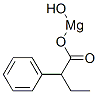 (alpha-ethylbenzeneacetato-O)hydroxymagnesium  结构式