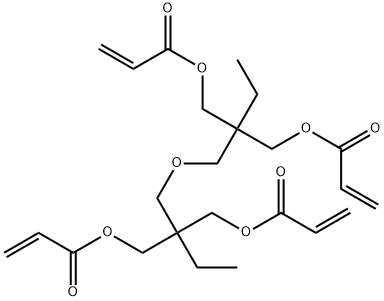 2-[[2,2-双[[(1-氧代-2-丙烯基]甲基]丁氧基]甲基]-2-乙基-1,3-丙烷二基-2-丙烯酸酯 结构式