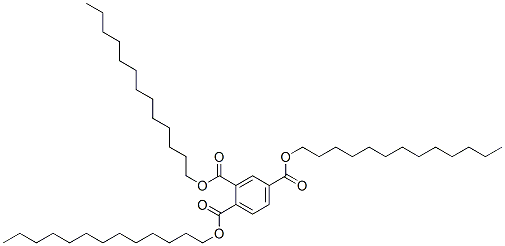十三烷醇偏苯三酸酯 结构式