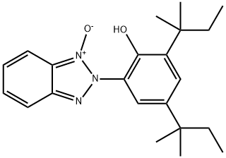 2-(2H-苯并三氮唑-2-基)-4,6-双(叔戊基)苯酚 N-氧化物 结构式