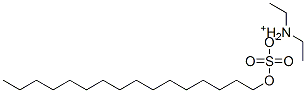 diethylammonium hexadecyl sulphate  结构式