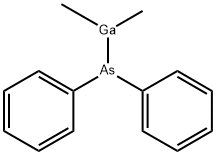 (diphenylarsino)dimethylgallium 结构式