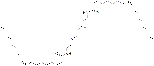 N,N'-[ethylenebis(iminoethylene)]dioleamide 结构式