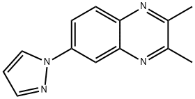 Quinoxaline,  2,3-dimethyl-6-(1H-pyrazol-1-yl)-