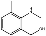 N-甲基-2-甲基-6-羟甲基苯胺 结构式