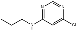 4-氯-6-丙基氨基嘧啶 结构式