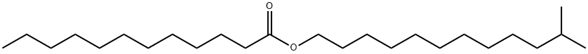异十三醇月桂酸酯 结构式