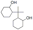 2,2'-(1-methylethylidene)bis(cyclohexan-1-ol) 结构式