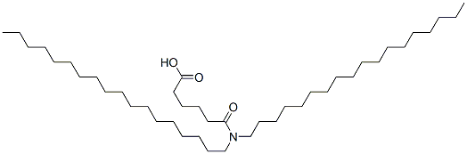 6-(dioctadecylamino)-6-oxohexanoic acid 结构式