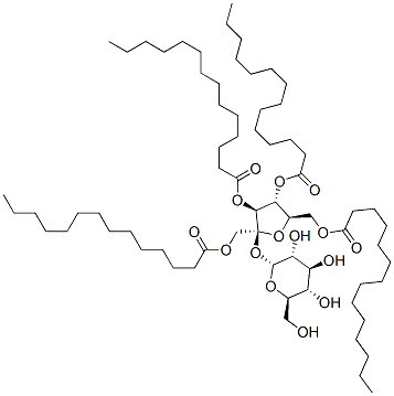 sucrose tetramyristate 结构式