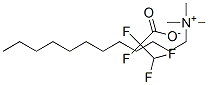 (dodecyl)trimethylammonium 2,2,3,3-tetrafluoropropionate 结构式