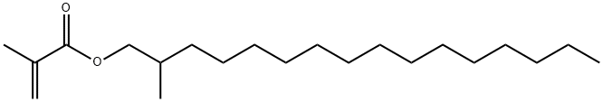 2-methylhexadecyl methacrylate  结构式