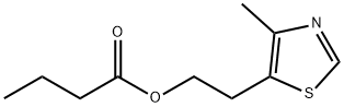 4-甲基-5-噻唑基乙醇丁酸酯 结构式