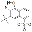 4-tert-butyl naphth[2,1-d]-1,2,3-oxadiazole-6-sulphonate  结构式