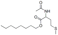 octyl N-acetyl-DL-methionate  结构式