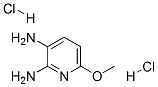6-甲氧基-2,3-二氨基吡啶二盐酸盐 结构式