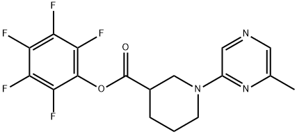 Perfluorophenyl1-(6-methylpyrazin-2-yl)piperidine-3-carboxylate