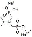 trisodium hydrogen [[(1-methylethyl)imino]bis(methylene)]bisphosphonate 结构式