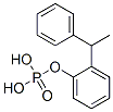 2-(1-phenylethyl)phenyl dihydrogen phosphate 结构式