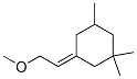 3-(2-methoxyethylidene)-1,1,5-trimethylcyclohexane 结构式