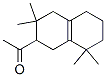 1-(1,2,3,4,5,6,7,8-octahydro-3,3,8,8-tetramethyl-2-naphthyl)ethan-1-one 结构式