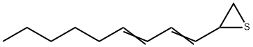 1,3-nonadien-1-ylthiirane 结构式